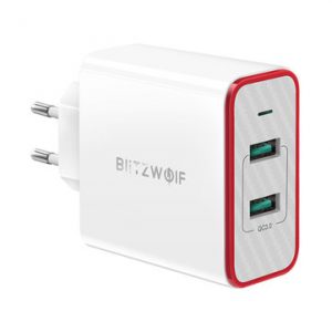 ראש טעינה מהירה כפול BlitzWolf BW-PL3 QC3.0 36W