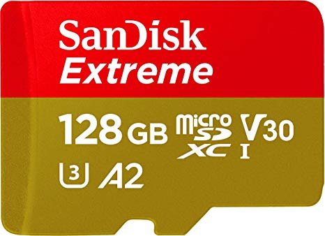 כרטיז זיכרון – SanDisk 128GB Extreme מיקרו-SD
