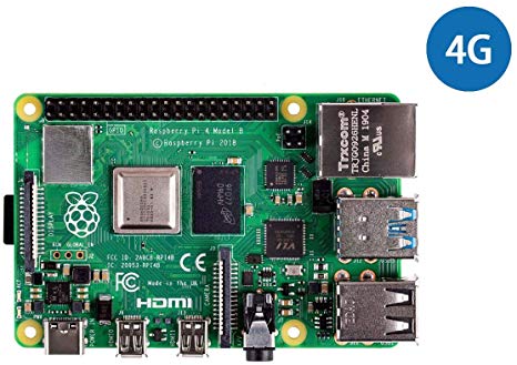 כרטיס פיתוח – Raspberry Pi 4 Model B 2019 4GB