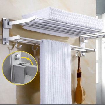 מתלה קיר למגבות – Wall Mounted Towel Holder Rack