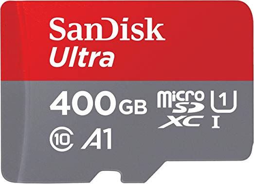 כרטיס זיכרון SanDisk Ultra 400GB כולל מתאם SD