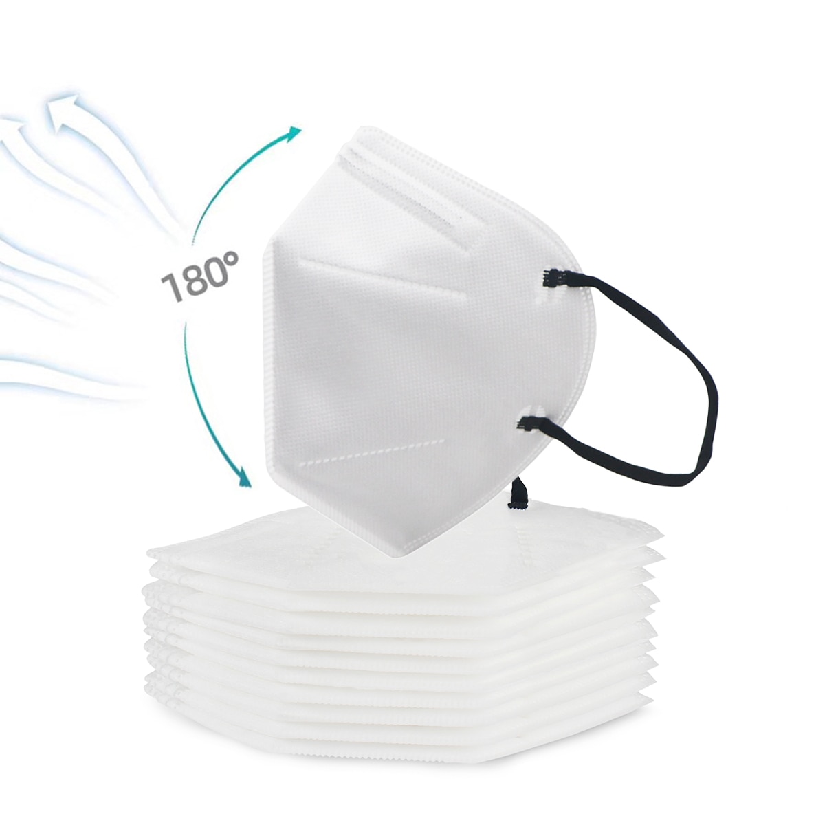 מסכות פנים – 40 יחידות של מסכות KN95