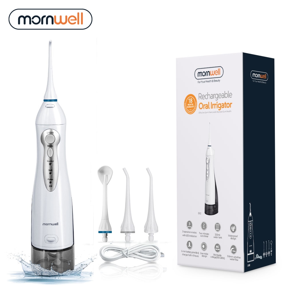 סילונית אלחוטית נטענת Mornwell Oral Irrigator