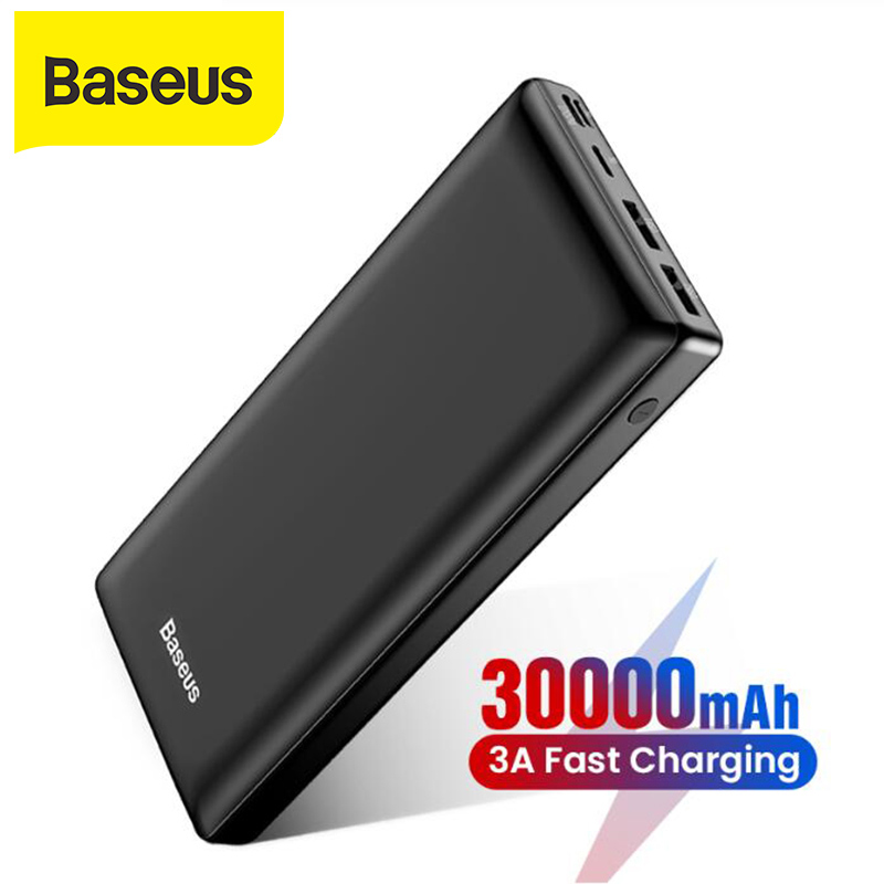 סוללה ניידת בנפח עצום Baseus Big Capacity 30000mah