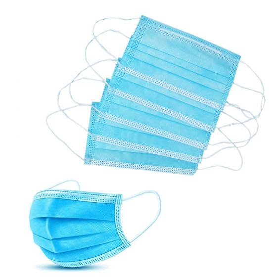 100 מסכות פנים היגייניות 3 שכבות – משלוח חינם