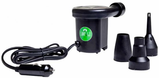 משאבה חשמלית Camp&Go למתנפחים – שקע מצת