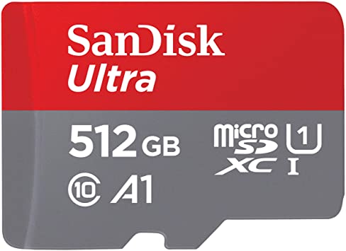 כרטיס זיכרון SanDisk 512GB Ultra microSDXC