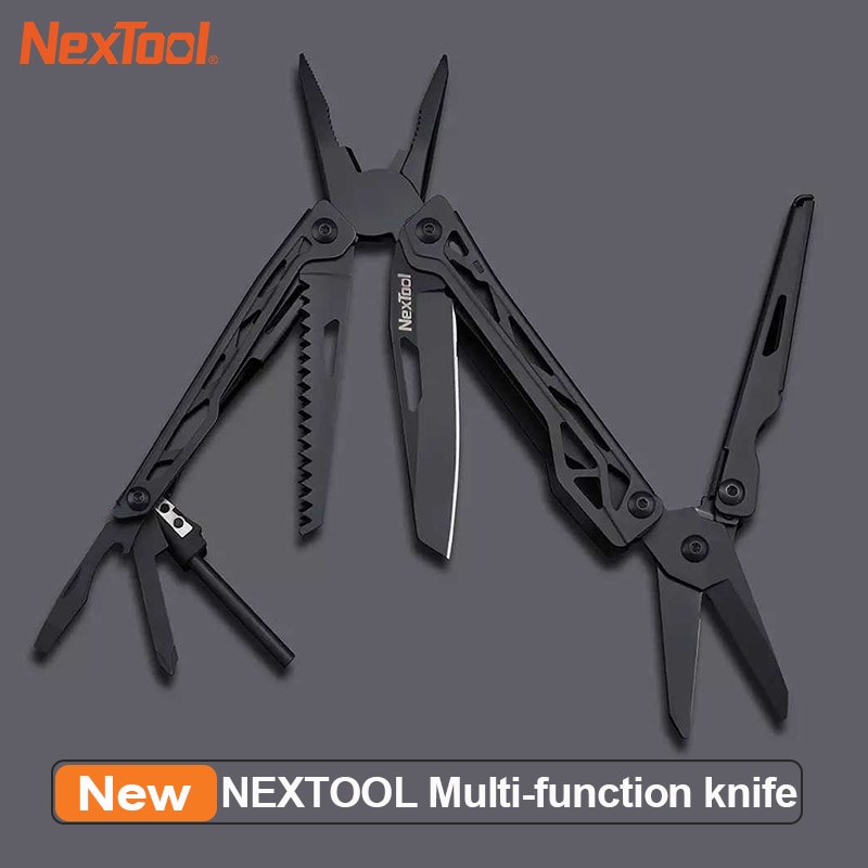 מולטיטול NEXTOOL 10 IN 1 שחור