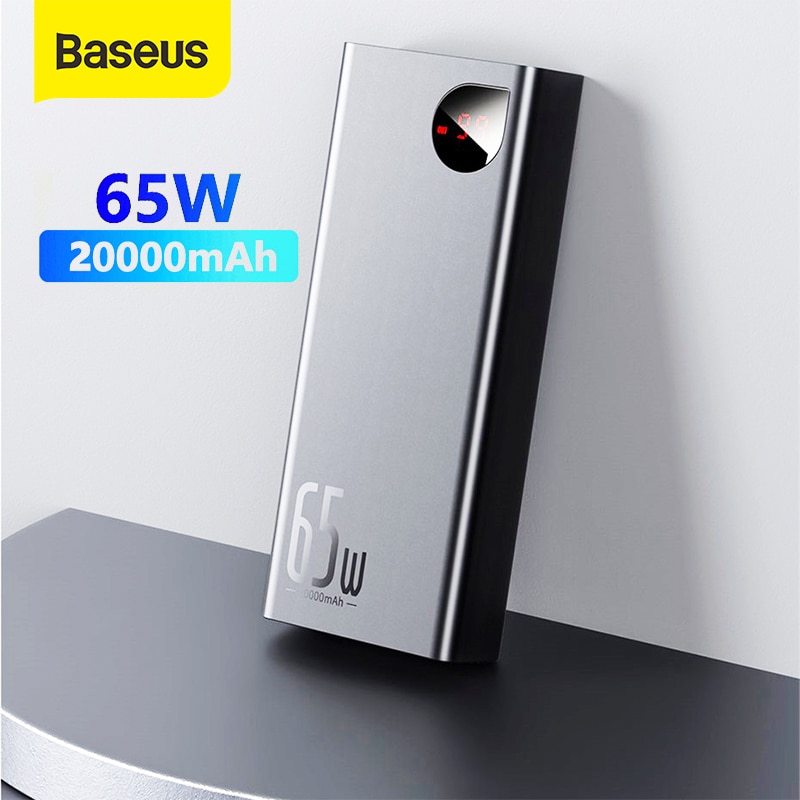 סוללת גיבוי Baseus 20000mah 65W