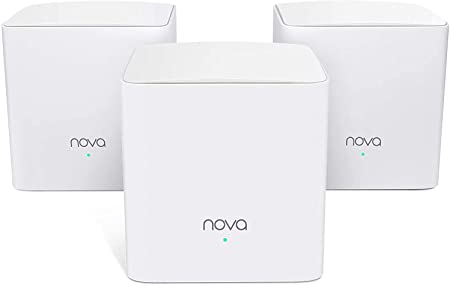 שלישיית ראוטרים מאש Tenda Nova MW5s התומכים בחיבורי Gigabit (עד אלף מגה)