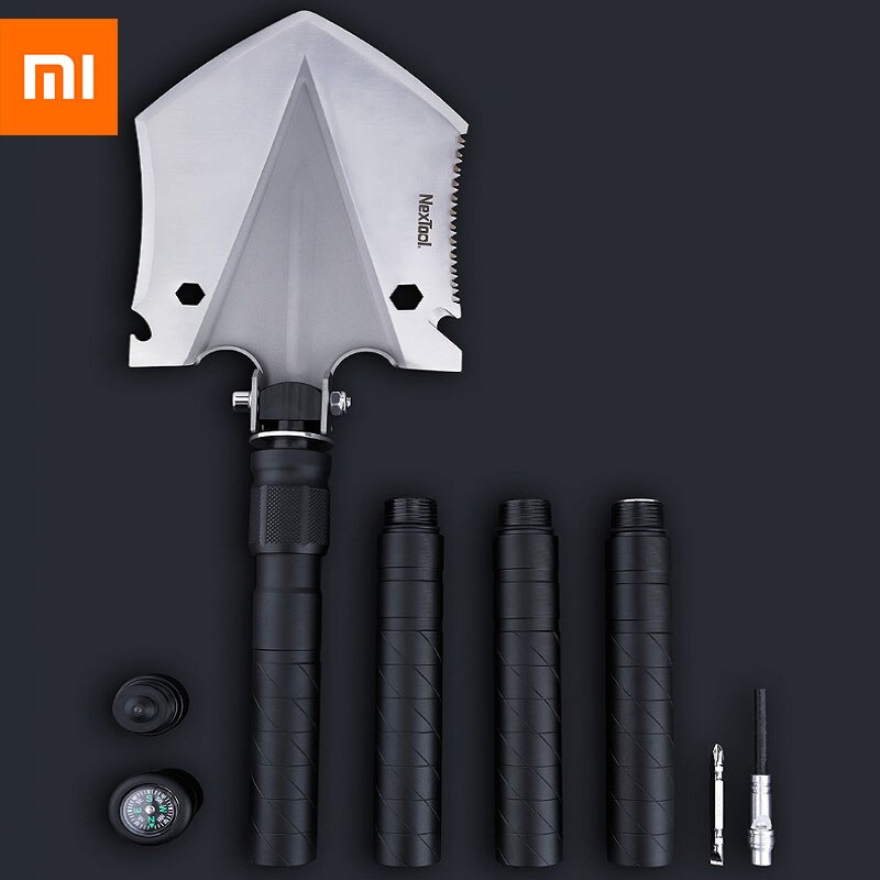 את חפירה מתקפלת / מתפרקת Nextool Shovel