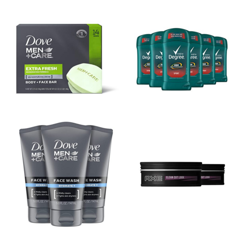 דיל יומי מוצרי טיפוח לגבר Dove , Old Spice, Degree Axe ועוד עד 35% הנה