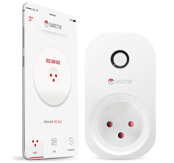 שעון שבת / שקע חכם Switcher Smart Plug