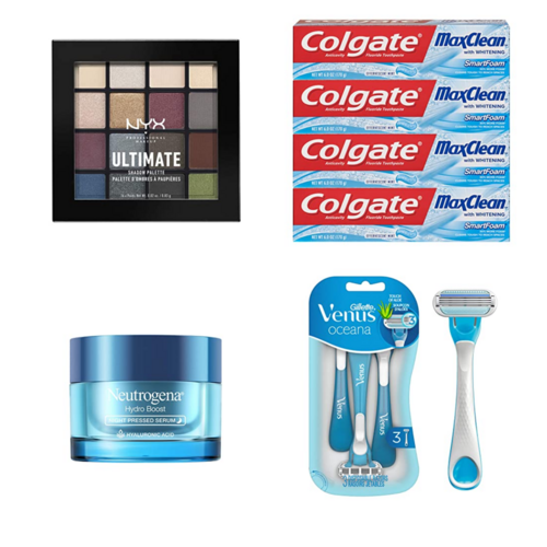 מבצע מוצרי פארם ואיפור באמזון קנה ב-60$ קבל 10$ הנחה