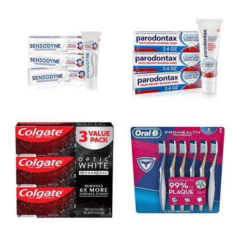 מוצרי Colgate, Paradontax Sensodyne ועוד קנה 3 פריטים קבל 5$ הנחה