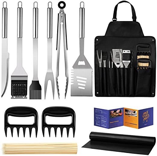 ערכת כלים לגריל Veken BBQ עם 11 חלקים