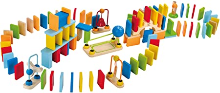 ערכת דומינו דינאמי Dynamo Wooden Domino Set by Hape
