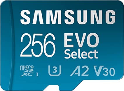 כרטיס זיכרון SAMSUNG EVO Select 256GB הדור החדש