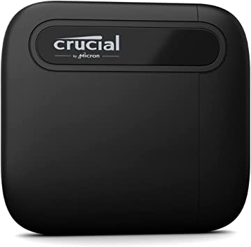 כונן חיצוני נייד בגודל מזערי Crucial X6 1TB USB 3.2