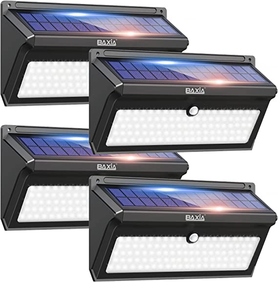 רביעיית תאורות סולאריות BAXIA TECHNOLOGY
