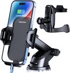 סטאנד לטלפון לרכב SUUSOB Phone Mount for Car Dashboard Windshield Air Vent 3 in 1