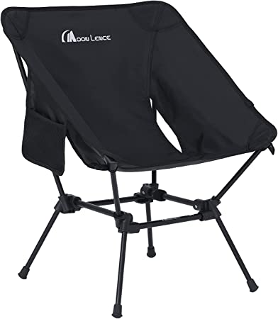 כסא קמפינג אולטראלייט מתקפל מבנה בסיס רגליים משודרג MOON LENCE High