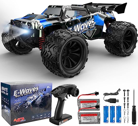 מכונית על שלט QFC 1:14 עד 40 קמ"ש הנעה 4×4 כולל 2 סוללות