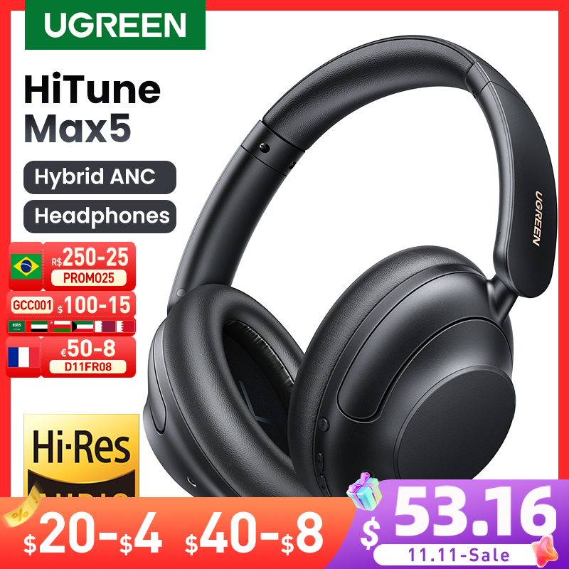 אוזניות קשת אלחוטיות UGREEN HiTune Max 5 ANC
