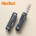 Nextool 10 ב 1 כלים משולב לפרוק סכין מספריים מברג מתקפל פירות מחנה כלי חיצוני לשרוד קליפ חד חותך