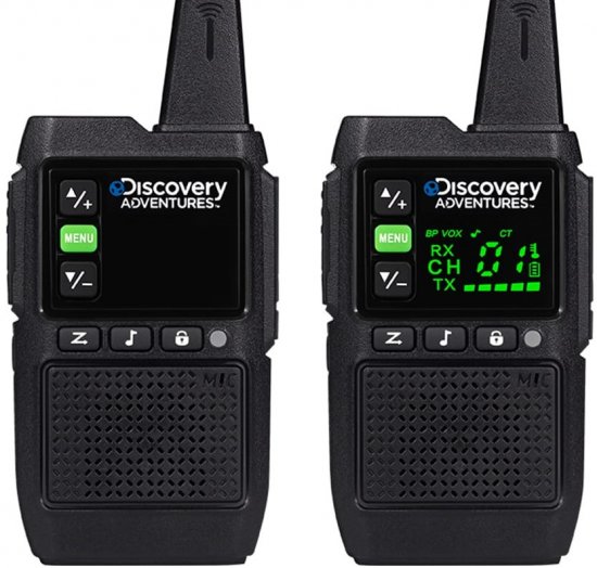 זוג מכשירי קשר ווקי טוקי Discovery DS-820