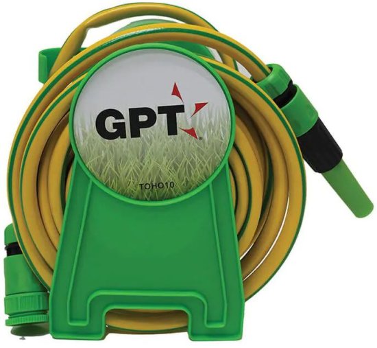מתקן גלילה וצינור השקיה 10 מטר + אביזרים GPT TOHO10