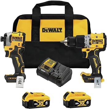 סט מברגות מקצועיות דיוולט Dewalt DeWalt DCK2050M2 20V