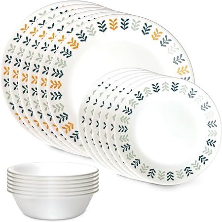 מערכת אוכל Corelle Vitrelle Anders 18 ל-6 סועדים