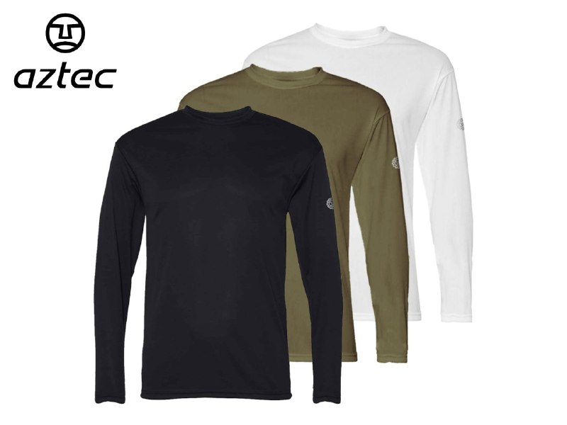 שלישיית חולצות דרייפיט ארוכות Aztec Chill במחיר מיוחד