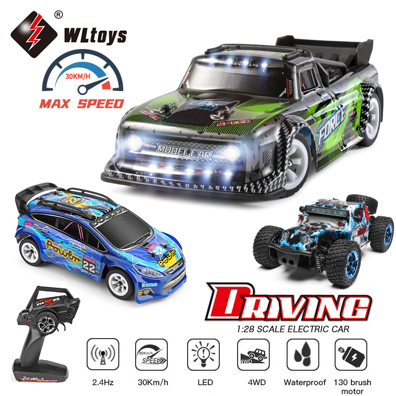 מכונית על שלט Wltoys 24831/284010/284161 עד 30 קמ"ש