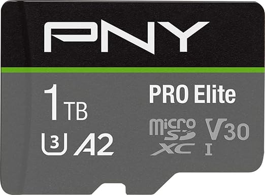 כרטיס זיכרון PNY 1TB PRO Elite microSDXC