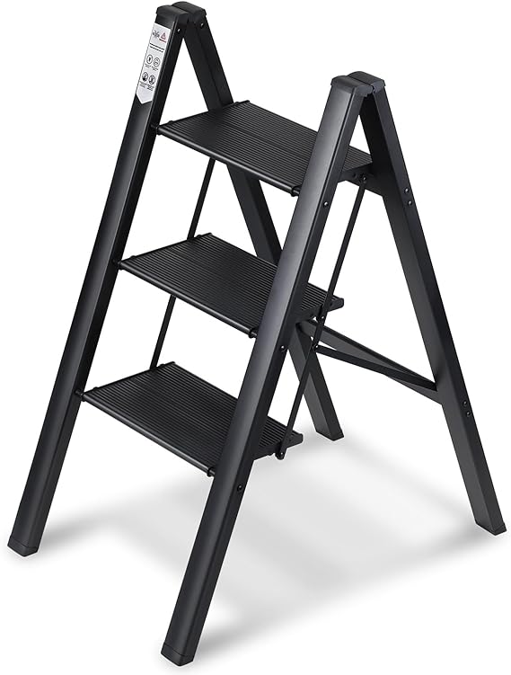 סולם דרגש מתקפל 3 שלבים Miscoos