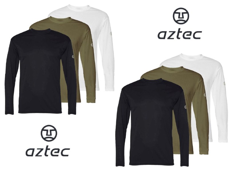 6 או 10 חולצות דרייפיט ארוכות Aztec Chill במחיר מיוחד