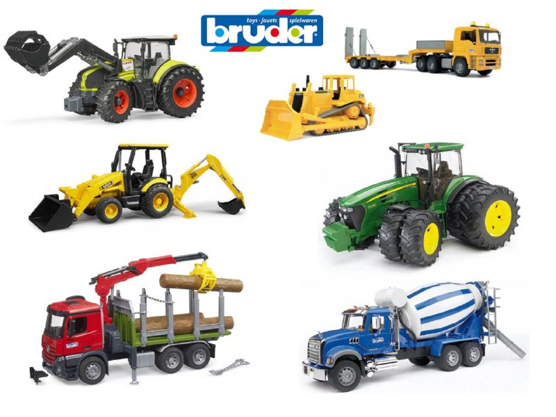 צעצועי Bruder בהנחה בלעדית לחברי הקבוצה