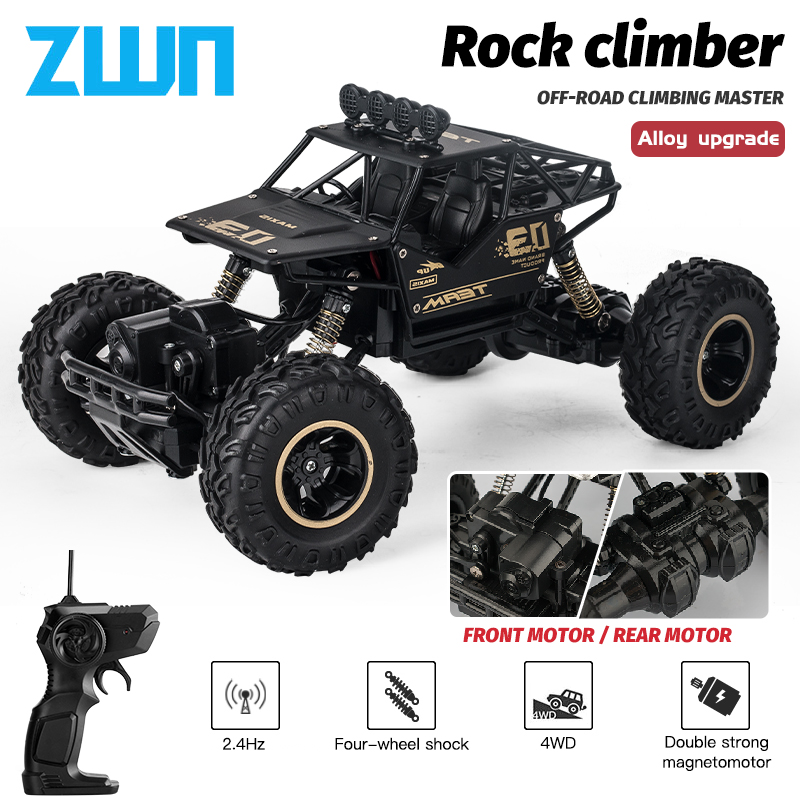 מכונית על שלט לילדים Rock Crawler ZWN 4X4