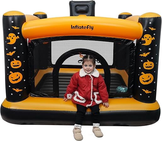 טרמפולינת כדורסל מתנפחת לילדים INFLATEFLY B0CP9JJ5FT