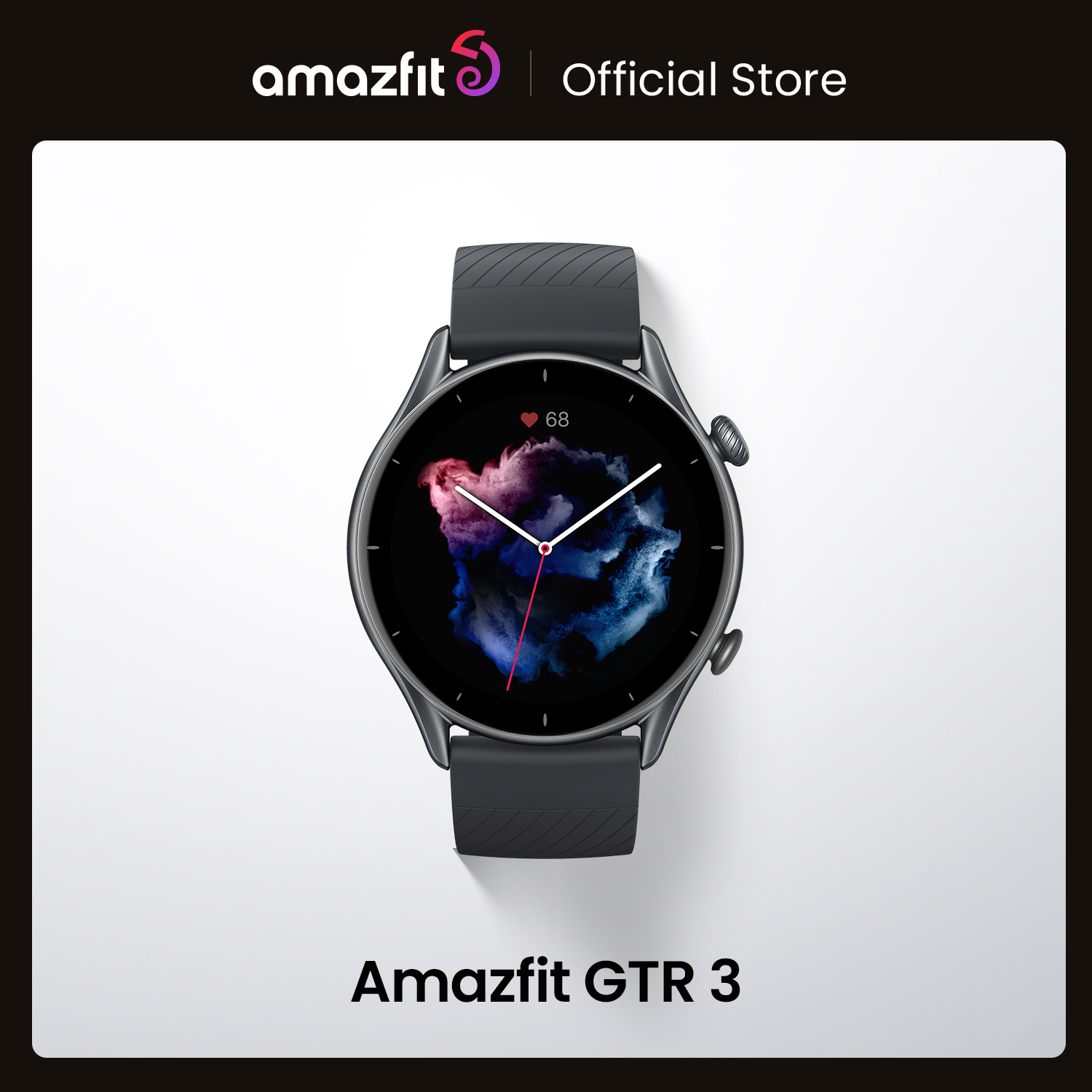 שעון חכם Amazfit GTR 3 עם עברית מלאה, עיצוב מרהיב ותכונות מתקדמות