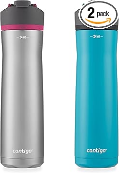 זוג בקבוקים שומרי קור Contigo Cortland Chill 2.0 בנפח 710 מ"ל