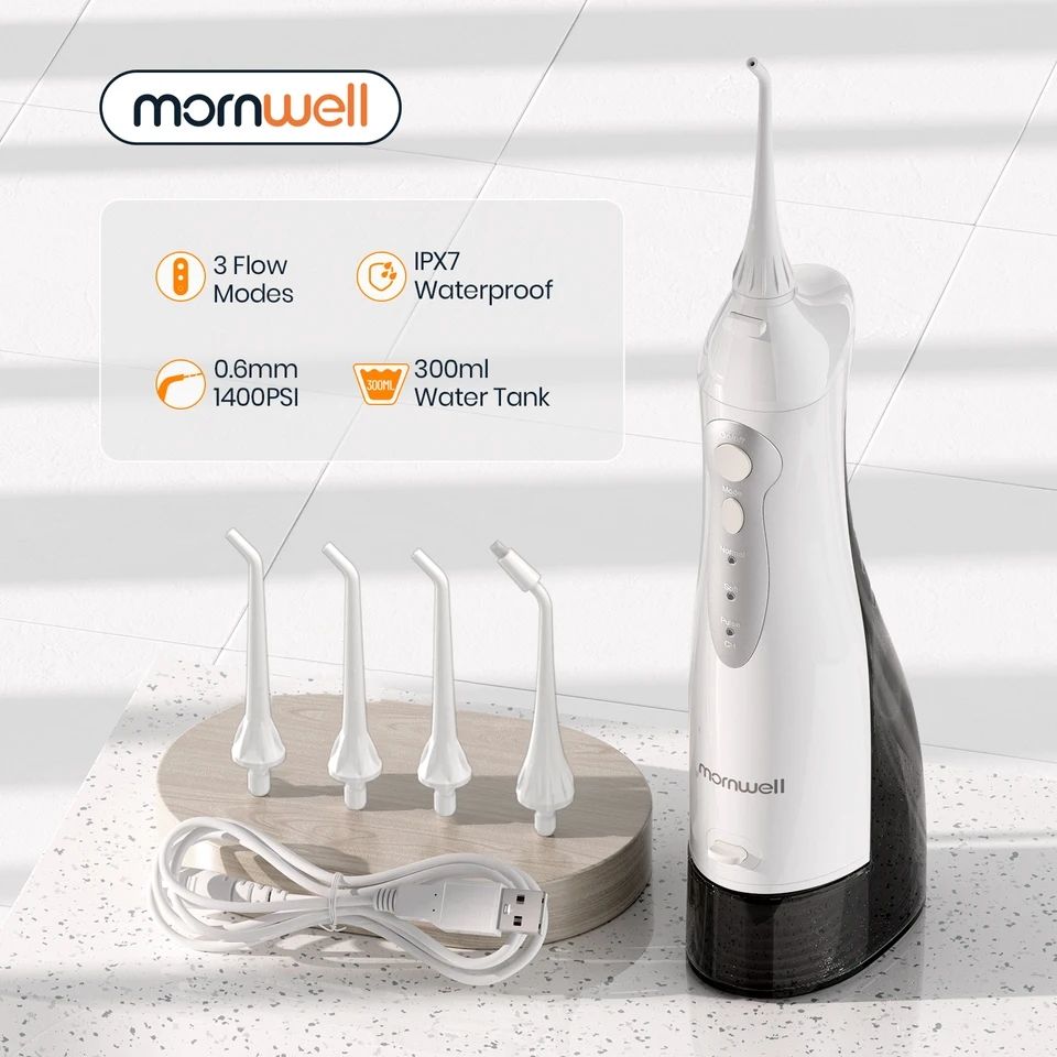 סילונית אלחוטית Mornwell D52 Oral Irrigator