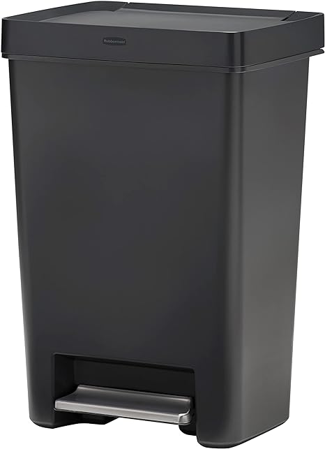 פח אשפה עם מנגנון דריכה Rubbermaid Premier Series II 49L