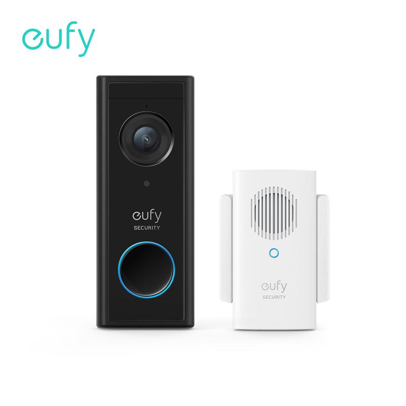 📷 פעמון דלת אלחוטי חכם Eufy Security Battery Video Doorbell Kit