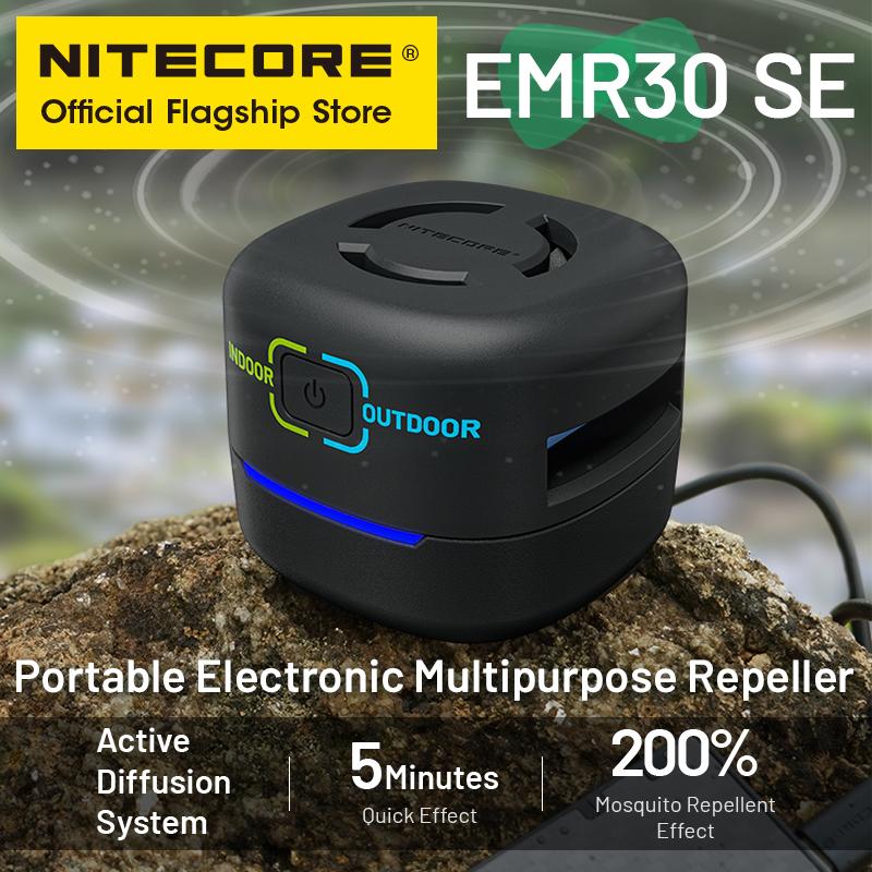דוחה יתושים נייד NITECORE EMR30 SE עם חיבור USB-C