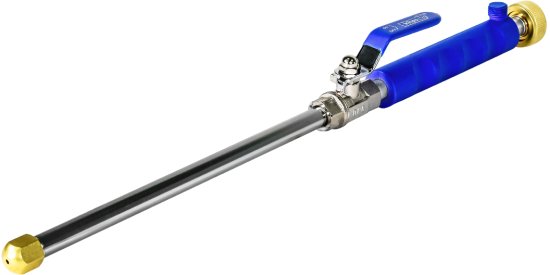 ראש מגביר לחץ מים לצינור גינה 46 ס"מ Klips – כחול