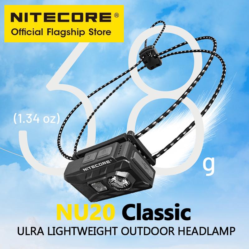 פנס ראש נטען NITECORE NU20 Classic עוצמתי וקל משקל