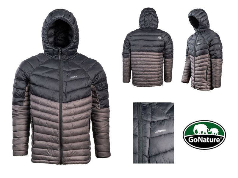 מעיל פוך סינטטי גברים GoNature JKT Walrus